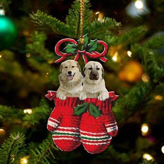Anatolian Shepherd Inside Your Gloves Christmas Holiday-Two Sided Ornament, Christmas Ornament, Car Ornament - Thegiftio UK