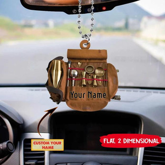 Bartender Flat Car Ornament, Gift For Bartender, Bartender Gift Idea - Thegiftio UK