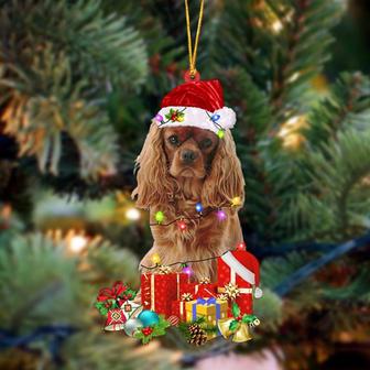 Cavalier King Charles Spaniel 4-Dog Be Christmas Tree Hanging Ornament, Christmas Ornament, Car Ornament - Thegiftio UK