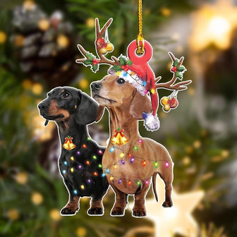 Cute Dachshund Shape Ornament - Thegiftio UK
