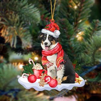 Ornament- Australian Shepherd 2-Better Christmas Hanging Ornament, Happy Christmas Ornament, Car Ornament - Thegiftio UK