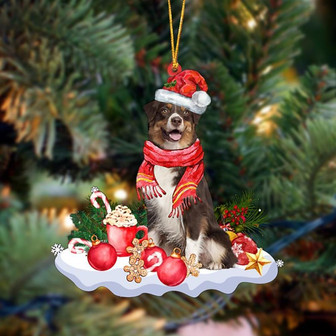 Ornament- Australian Shepherd 3-Better Christmas Hanging Ornament, Happy Christmas Ornament, Car Ornament - Thegiftio UK