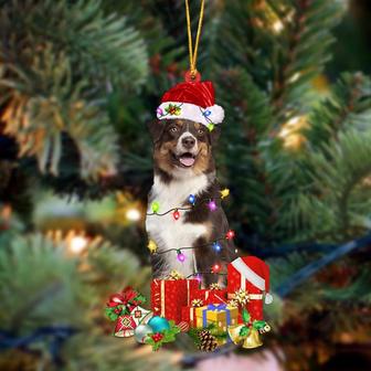 Ornament- Australian Shepherd 3-Dog Be Christmas Tree Hanging Ornament, Christmas Ornament, Car Ornament - Thegiftio UK