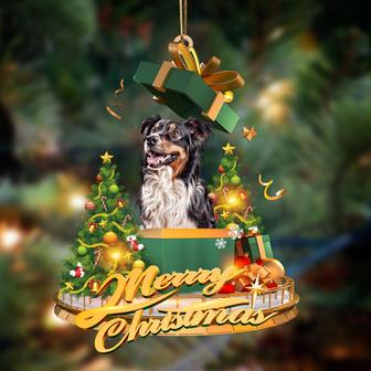 Ornament- Australian Shepherd-Christmas Gifts&dogs Hanging Ornament, Happy Christmas Ornament, Car Ornament - Thegiftio UK