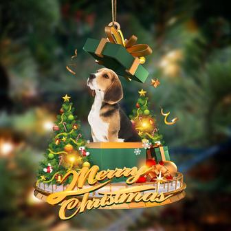 Ornament- Beagle-Christmas Gifts&dogs Hanging Ornament, Happy Christmas Ornament, Car Ornament - Thegiftio UK