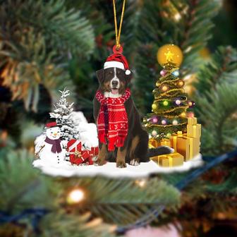 Ornament- Bernese mountain Christmas Ornament Dog Ornament, Car Ornament, Christmas Ornament - Thegiftio UK