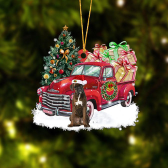 Ornament- Boxer Christmas Hanging Ornament Dog Ornament, Car Ornament, Christmas Ornament - Thegiftio UK