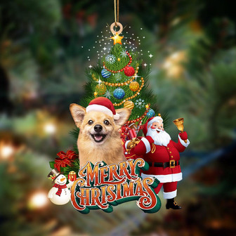 Ornament- Chihuahua 4-Christmas Tree&Dog Hanging Ornament, Happy Christmas Ornament, Car Ornament - Thegiftio UK
