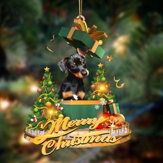 Ornament- Dachshund-Christmas Gifts&dogs Hanging Ornament, Happy Christmas Ornament, Car Ornament - Thegiftio UK