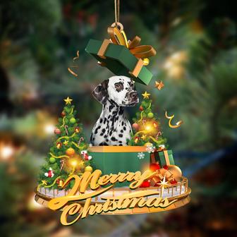 Ornament- Dalmatian 2-Christmas Gifts&dogs Hanging Ornament, Happy Christmas Ornament, Car Ornament - Thegiftio UK