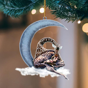 Ornament- Giraffe Blue Moon Hanging Ornament Dog Ornament, Car Ornament, Christmas Ornament - Thegiftio