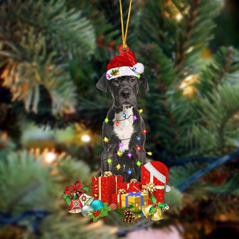 Ornament- Great Dane 1-Dog Be Christmas Tree Hanging Ornament, Happy Christmas Ornament, Car Ornament - Thegiftio UK