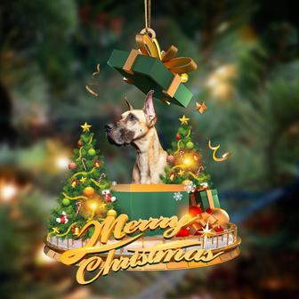 Ornament- Great Dane-Christmas Gifts&dogs Hanging Ornament, Happy Christmas Ornament, Car Ornament - Thegiftio UK