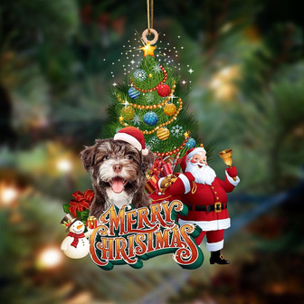 Ornament- Havanese-Christmas Tree&Dog Hanging Ornament, Happy Christmas Ornament, Car Ornament - Thegiftio UK