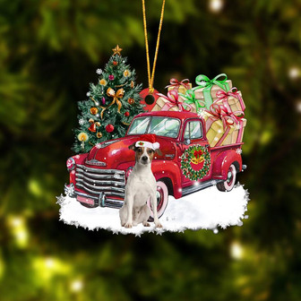 Ornament- Jack Russell Terrier Christmas Hanging Ornament Dog Ornament, Car Ornament, Christmas Ornament - Thegiftio UK