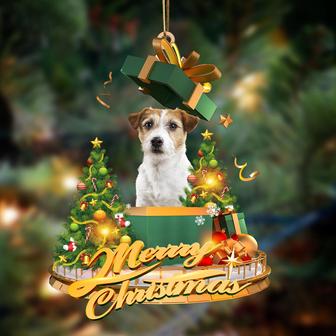 Ornament- Jack RusselI Terrier-Christmas Gifts&dogs Hanging Ornament, Happy Christmas Ornament, Car Ornament - Thegiftio UK