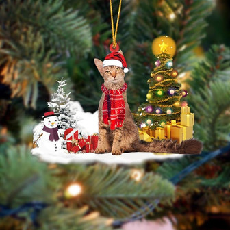 Ornament- LaPerm Cat Christmas Ornament Dog Ornament, Car Ornament, Christmas Ornament - Thegiftio UK