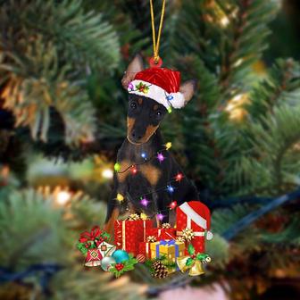 Ornament- Manchester Terrier-Dog Be Christmas Tree Hanging Ornament, Happy Christmas Ornament, Car Ornament - Thegiftio UK