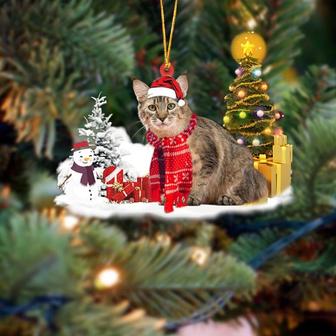 Ornament- Pixie-bob Cat Christmas Ornament Dog Ornament, Car Ornament, Christmas Ornament - Thegiftio UK