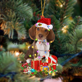 Ornament- Pocket Beagle-Dog Be Christmas Tree Hanging Ornament, Happy Christmas Ornament, Car Ornament - Thegiftio UK