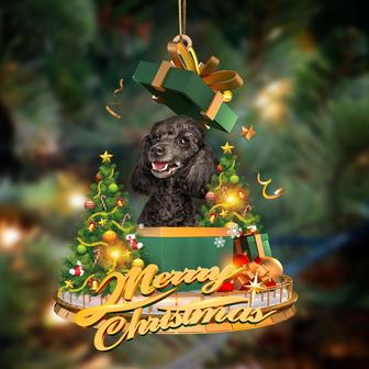 Ornament- Poodle-Christmas Gifts&dogs Hanging Ornament, Happy Christmas Ornament, Car Ornament - Thegiftio UK