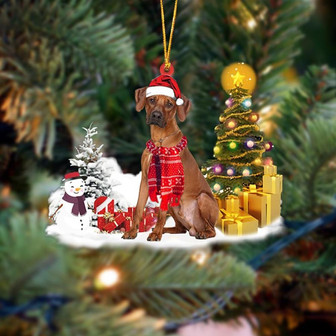 Ornament- Rhodesian Ridgeback Christmas Ornament Dog Ornament, Car Ornament, Christmas Ornament - Thegiftio UK