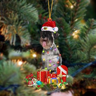 Ornament- Standard Schnauzer-Dog Be Christmas Tree Hanging Ornament, Happy Christmas Ornament, Car Ornament - Thegiftio UK