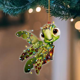 Ornament- Turtle Christmas Light Hanging Ornament Dog Ornament, Car Ornament, Christmas Ornament - Thegiftio UK