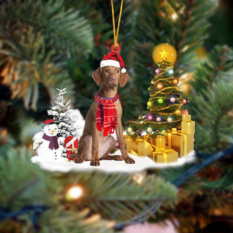 Ornament- Vizsla Christmas Ornament Dog Ornament, Car Ornament, Christmas Ornament - Thegiftio UK