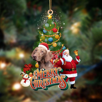 Ornament- Vizsla-Christmas Tree&Dog Hanging Ornament, Happy Christmas Ornament, Car Ornament - Thegiftio UK