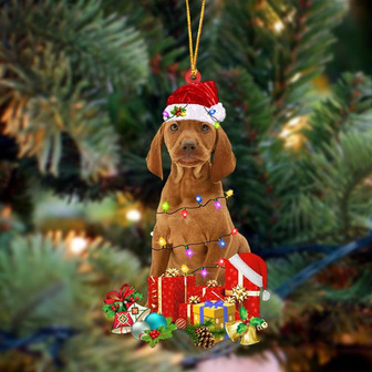 Ornament- Vizsla-Dog Be Christmas Tree Hanging Ornament, Happy Christmas Ornament, Car Ornament - Thegiftio UK