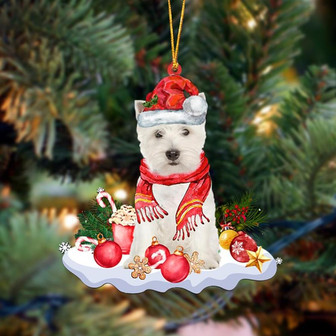Ornament- West Highland White Terrier-Better Christmas Hanging Ornament, Christmas Ornament, Car Ornament - Thegiftio UK