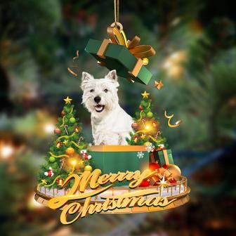 Ornament- West highland white terrier-Christmas Gifts&dogs Hanging Ornament, Christmas Ornament, Car Ornament - Thegiftio UK