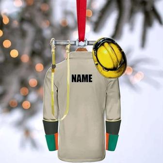 Personalized Lineman Christmas Ornament, Two Side Ornaments - Thegiftio UK