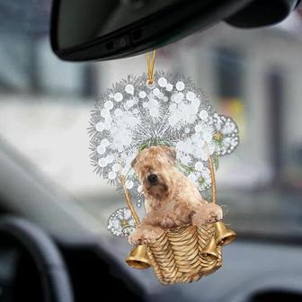 Soft Coated Wheaten Terrier-Dandelion-Two Sided Ornament - Thegiftio UK