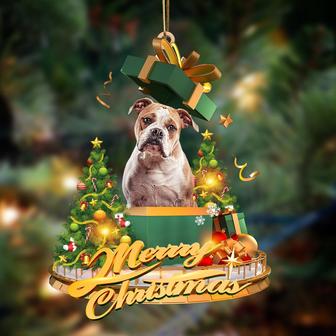 American Bulldog-Christmas Gifts&dogs Hanging Ornament - Thegiftio UK