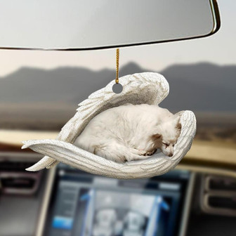 American Eskimo sleeping angel American Eskimo lovers dog moms ornament cus - Thegiftio UK