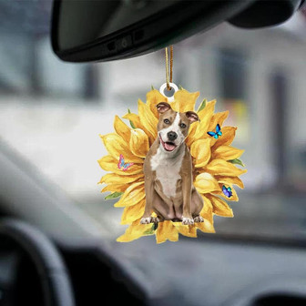 American Staffordshire Terrier-The Sunshine-Two Sided Ornament - Thegiftio UK