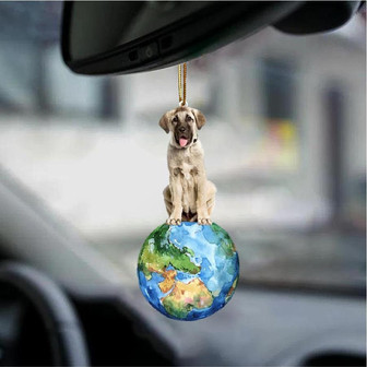 Anatolian Shepherd-Around My Dog-Two Sided Ornament - Thegiftio UK