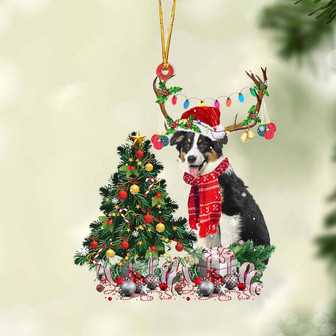 Australian Shepherd 2-Christmas Tree Gift Hanging Ornament - Thegiftio UK