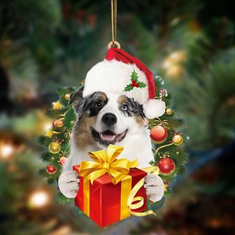 Australian Shepherd-Dogs give gifts Hanging Ornament - Thegiftio UK