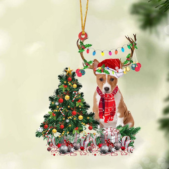 Basenji-Christmas Tree Gift Hanging Ornament - Thegiftio UK