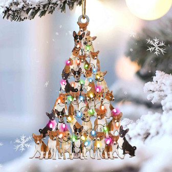 Basenji lovely tree gift for basenji lover gift for dog lover ornament - Thegiftio UK