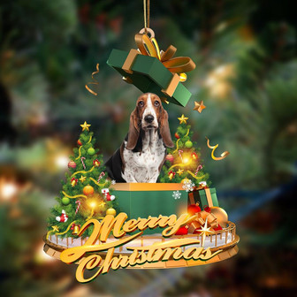 Basset Hound-Christmas Gifts&dogs Hanging Ornament - Thegiftio UK