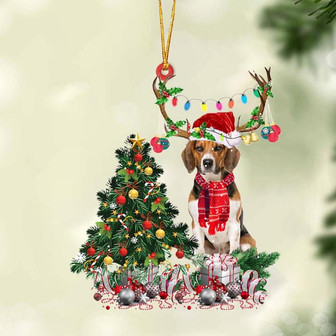 Beagle 2-Christmas Tree Gift Hanging Ornament - Thegiftio UK