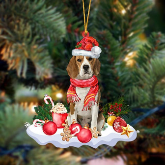 Beagle 3-Better Christmas Hanging Ornament - Thegiftio UK