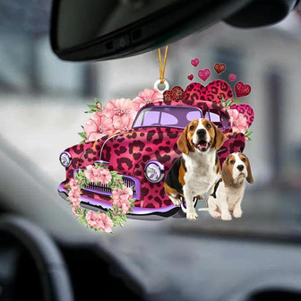 Beagle-Make My Life-Two Sided Ornament - Thegiftio UK