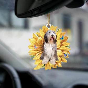 Bearded Collie-The Sunshine-Two Sided Ornament - Thegiftio UK