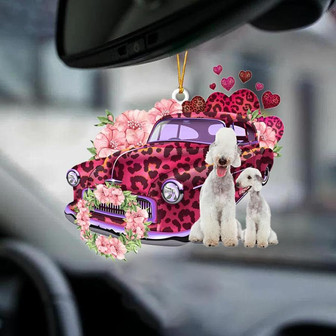 Bedlington Terrier-Make My Life-Two Sided Ornament - Thegiftio UK