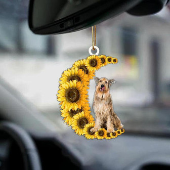 Berger Picard-Sunflower Be Kind Car Ornament - Thegiftio UK